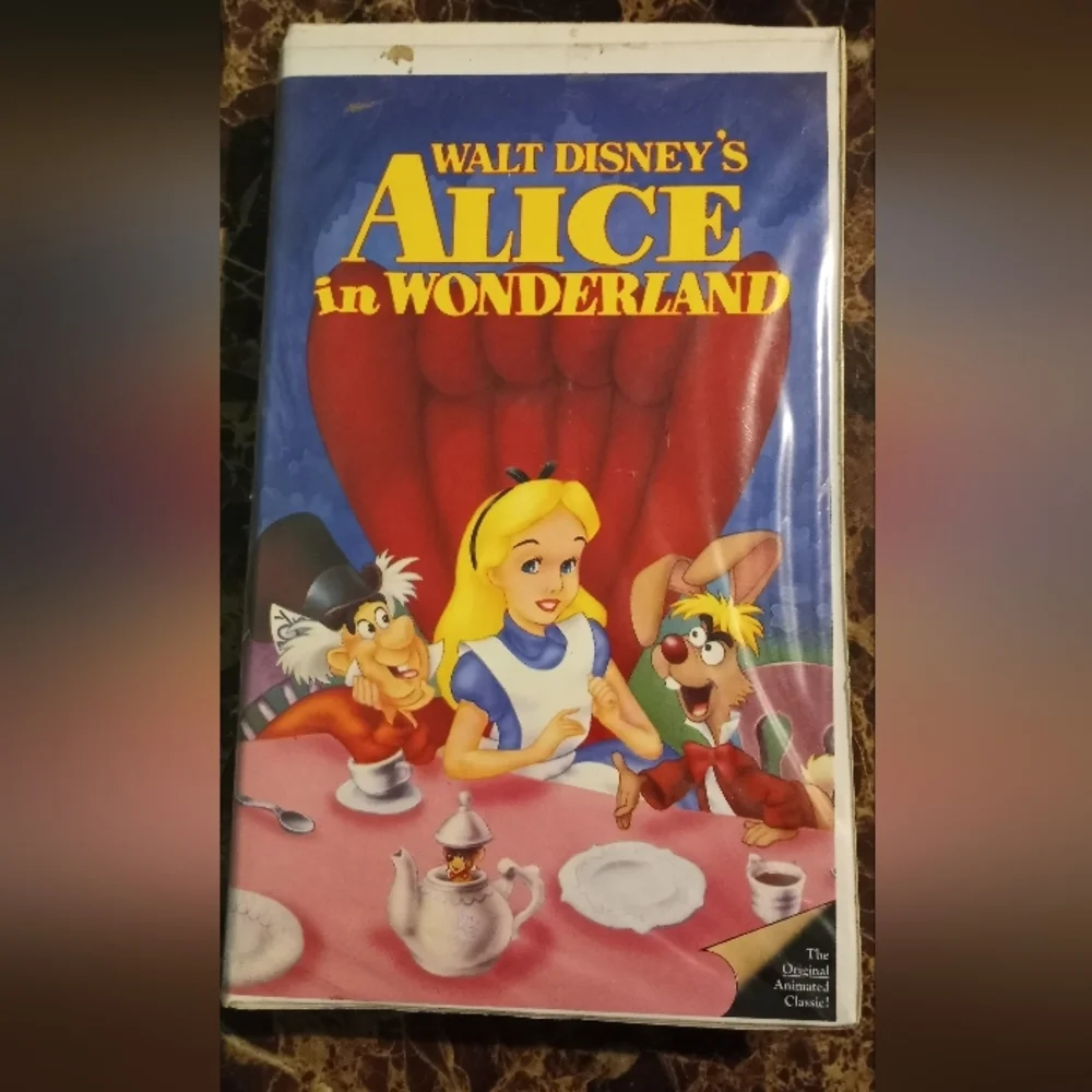 Alice In Wonderland VHS Tapes